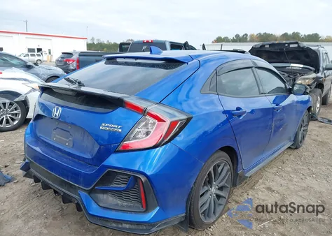 2020 Honda Civic Sport Touring from USA, damaged, VIN SHHFK7H94LU208712